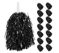 Toyvian 15 Pompon da Cheerleader: Design Portatile per Un Facile Saluto - Accessorio da Cheerleader per Gare di Spirito di Squadra e spettacoli sul palco