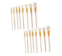 Toyvian 16 pezzi Pennelli Impollinatori per Piante Strumenti Portatili per Impollinazione Manuale Pennello per Orto Idroponico e Alberi da Frutto Varie Misure per Piante in Vaso Facile da