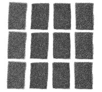 Toyvian 16 Pezzi Spugna per Make-up Effetto Ferite in Pu Nero per Halloween e Cosplay, Realizza Cicatrici e Macchie Scure su Viso e Corpo