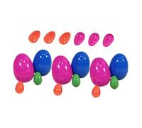 Toyvian 18 Pollici Cuscino di apertura di uova di plastica giocattolo di uova che fa i primi passi piccoli per uova Fornitura del partito