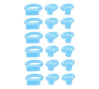 Toyvian 18pezzi Silicone Per Insegnare Usare Bacchette Strumenti Apprendimento Non Slip Per Ogni