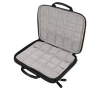 Toyvian 1pezzi Borsa per Cinturini Orologio Organizer Doppio Strato Portatile Custodia per Cinturini Orologio Accessori Ricarica Auricolari Viaggio Casa