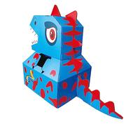 Toyvian 1pezzi Kids Paper Dinosaur Cosplay Educativo Per Indossabile Per Ruolo Puzzle Per e Compleanni