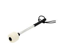 Toyvian 1pezzi Martello Per Batteria Acciaio Inossidabile Con Testa Feltro Di Lana Accessorio Strumento Musicale Per Batteria Tamburo Snare