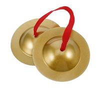 Toyvian 1pezzi Mini Cymbals for Kids Small Metal Finger Percussion Instrument for Dancing Concerts and Music Education Safe and Lightweight Musical Toy Children