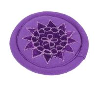 Toyvian 1pezzi Per Ciotola Cantante Tibetana Ricamato Media Decorazione Per Meditazione e Pratiche Spirituali Accessorio Per Guarigione