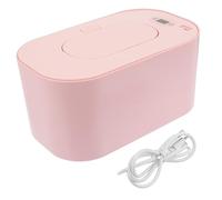 Toyvian 1pezzi Riscaldatore Per Salviette Umidificate Per Scaldasalviette Termostatico Compatibile Design Antiscivolo Colore Rosa