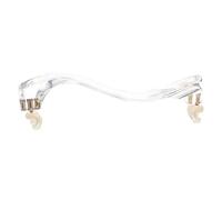 Toyvian 1pezzi Spalliera Per Violino Materiale Per Spalla Ergonomico Accessorio Per Strumenti Musicali Adatto Per Casa Aula e Palcoscenico Colore Bianco