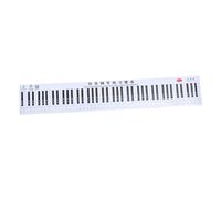 Toyvian 1pezzi Tastiera Pianoforte Guida Pratica Esercizi Didattica Arrotolabile Tabella Comparativa Tastiera Pianoforte Primo Suono Pratica