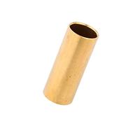 Toyvian 1pezzi Titoletto Metal Slide Per Chitarra Ottone Accessorio Per Chitarra Elettrica e Basso Ottima Sostenibilità e Intonazione Chiara
