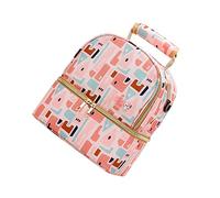 Toyvian 1pezzi Zaino Termico Per Bottiglie Di Latte Materno Contenitore Isolato Per Conservazione Organizzatore Pratico Per Mamme Movimento Ore Di Freschezza