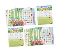 Toyvian 1set Adesivi Per Allenamento Al Vasino e Stickers Per Incoraggiamento Per Apprendimento Buone Abitudini Igieniche