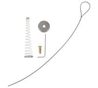 Toyvian 1Set Chiusura Regolabile Inossidabile per Recinzioni Completo Serratura per Porte Esterni Facile Installazione e Utilizzo e Resistente