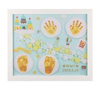 Toyvian 1set Cornice Per Impronte Di Mano e Piede Del Di Compleanno Per Keepsake e Resistente Facile Da Usare Per Riproduzione Impronte Di Mano e Piede