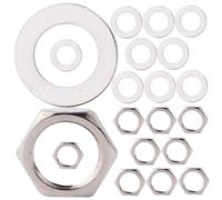 Toyvian 1set Dadi e Guarnizioni Per Potenziometro Accessori Professionali Per Chitarra Facili Da Installare e Resistenti Compatibili Con Vari Modelli Di Strumenti Musicali