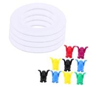 Toyvian 1set Educativo Pinguini Per Stimola Abilità Motorie e La Dei Colori Per e Attività Montessori