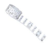 Toyvian 1set Etichette Rimovibili Per Tastiera Piano Adesivi Non-aderenti Per Note Musicali Facili Da Leggere e Pratici Compatibili Con Tastiere Elettroniche Da Chiavi