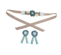 Toyvian 1set Fascia Decorativa Per Shower Con Corsage Per Mamma Attesa Per Festa Di Benvenuto Al Bebè Accessori Festivi e Personalizzabili Adatta Tutti Tipi Di Corpo