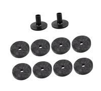 Toyvian 1set Felt Pads Per Batteria Antiscivolo Accessori Per Kit Batteria Protezione Per Cymbali e Rullante Facile Installazione e Alta Durabilità