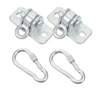 Toyvian 1Set Ganci per Inossidabile Accessori per Giochi da Esterno e Interni Facile Installazione e Sicurezza Garantita per Sedili Yoga