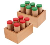 Toyvian 1set Giocattoli Sensoriali Montessori Tubo Olfattivo Per Ragazzo Ragazza Educazione Sensoriale Per Apprendimento Precoce Gioco Sicuro e Stimolante Per Ragazzo Ragazza Oltre Anni