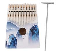 Toyvian 1set Kalimba Portatile Per Principianti Strumento Musicale Dito Facile Da Trasportare Design Ergonomico Superficie Liscia Per Condivisione e Divertimento