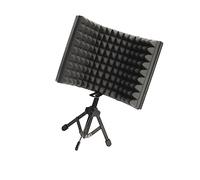 Toyvian 1set Microfono Anti-rumore Professionale Con Parabrezza Isolante Schermo Acustico Per Registrazioni Musicali e Produzioni Con Supporto Da Tavolo Per Uso Portatile e Ottimizzazione