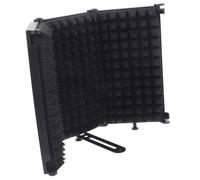 Toyvian 1set Microfono Per Registrazione Antivento e Antirumore Accessorio Per Studio Copertura Per Microfono Pieghevole e Portatile Riduzione Del Ambientale