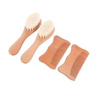 Toyvian 1set Pettini Legno Di Faggio Per Della Testa Del e Spazzole Accessori Per La Salute Del Capelluto