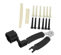 Toyvian 1set Piroli Per Chitarra Acustica Con Utensili Di Manutenzione Kit Completo Per Sostituzione e Riparazione Include Piroli Rests e Avvolgicorde Per Chitarra Compatibile Con Diverse