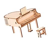 Toyvian 1set Puzzle Musicale Legno Kit Te Per Tuo Pianoforte Educativo Per Genitori e Ottimo Per Compleanni e