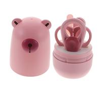 Toyvian 1set Unghie Per Kit Completo Con Tagliaunghie Forbicine e Pinzette Design e Adorabile Per La Manicure Sicura Dei