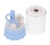 Toyvian 1set Unghie Per Ragazzo Ragazza Kit Completo Con Forbici Tagliaunghie e Pinzette Per Bebè Strumenti Sicuri e Pratici Per La Manutenzione Delle Unghie Del Tuo Ragazzo Ragazza