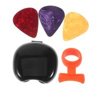 Toyvian 1sets Plettri Silicone Antiscivolo Per Elettriche e Acustiche Accessorio Per Principianti Per Per Tecniche Strumming