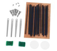 Toyvian 1sets Strumenti Per Riparazione Di Sassofono Con Ancore in Sughero Gancio Molla e Tappetini in Per Manutenzione Degli Strumenti Fiato