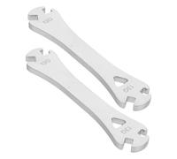 Toyvian 2 Chiavi Tiraraggi per Bici Strumento Multifunzione per Regolazione e Riparazione per Manutenzione Ruote Mountain Bike e Portatile