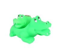 Toyvian 2 Giocattoli da Bagno per Forma di Coccodrillo Galleggiante con Suono Morbidi e Sicuri per Vasca da Bagno Stimolazione Sensoriale e Divertimento