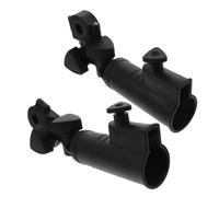 Toyvian 2 Ombrelli Golf Cart Regolabile Supporto e Robusto per Carrelli Golf Passeggini Sedie Rotelle Biciclette e Sedie Spiaggia