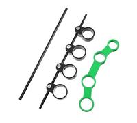 Toyvian 2 Pezzi Accessori per espansore per le dita allenatore distanziatori Musicale espansore per dita per chitarra allenatori di dita espansione delle dita della chitarra addominali