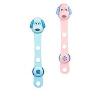 Toyvian 2 Pezzi Blocco a mano anti-clip cassetto che fa i primi passi Blocchi del gabinetto per serrature dell'armadio serratura dell'armadio in plastica ass. ambientale