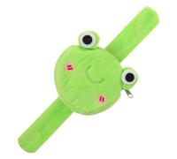 Toyvian 2 Pezzi Braccialetti Slap Colorati con Portamonete Bracciali Multifunzionali per Feste Attività Scolastiche e Regali per Design Carino Indossare