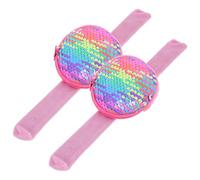 Toyvian 2 Pezzi Braccialetti Slap per Portamonete Cerniera da Adorabili Accessori per Feste e Compleanni Pratici e Sicuri