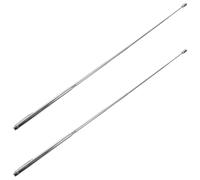 Toyvian 2 pezzi Canne Rabdomanti in Acciaio Inossidabile Bastoncini Divinatori Portatili Leggeri e Resistenti per Caccia AI Fantasmi e Ricerche Outdoor Design Ergonomico Facile da Usare e