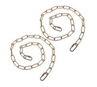 Toyvian 2 Pezzi Catena Sospesa in Ferro per Lampadari con Capacità di Carico Resistente e Lunghezza Regolabile, per Decorazione Casa in Stile Classico Vintage