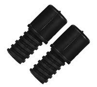 Toyvian 2 Pezzi Connettore per Manico Scopa in Plastica Cappuccio Terminale per Manico Scopa e Paletta Impugnatura di Ricambio per Manici Diametro 22Mm Facile Installazione per Pulizie