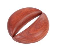 Toyvian 2 Pezzi Coppe Sacre di Legno Marrone per Divinazione Yin Yang Significato Religioso, Facili da Trasportare, Decorazioni Cinesi per Esagrammi e Meditazione