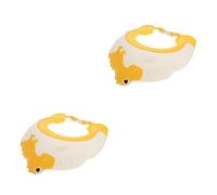 Toyvian 2 Pezzi Cuffia per La per Bambini Scudo per Il Lavaggio dei per Bambini Piccoli Cappello per Shampoo a Forma di Dinosauro E Cappello da Bagno per Il Trasporto