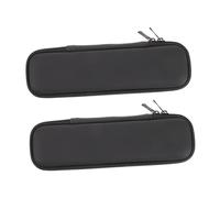 Toyvian 2 pezzi Custodia da Viaggio Rigida in EVA per Spazzolino Elettrico Tasca Rete Ventilata per Spazzolino e Dentifricio Resistente e Leggera Formato da Viaggio Compatto