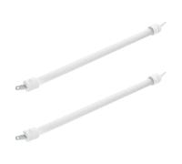 Toyvian 2 Pezzi Elemento Riscaldante al Quarzo Bianco Distribuzione Ottimizzata del Calore e Installazione Facile per Riscaldatori a Infrarossi in Uffici e Camere da Letto