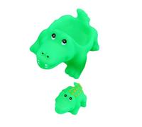 Toyvian 2 pezzi Giocattoli da Bagno per Animali Squeaky Forma di Coccodrillo Sicuri e Facili da Impugnare per Vasca Piscina e Gioco Acquatico Estivo per Ragazzo Ragazza